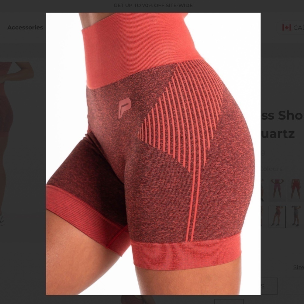 NWOT  Pursue Seamless workout shorts Sz Xs